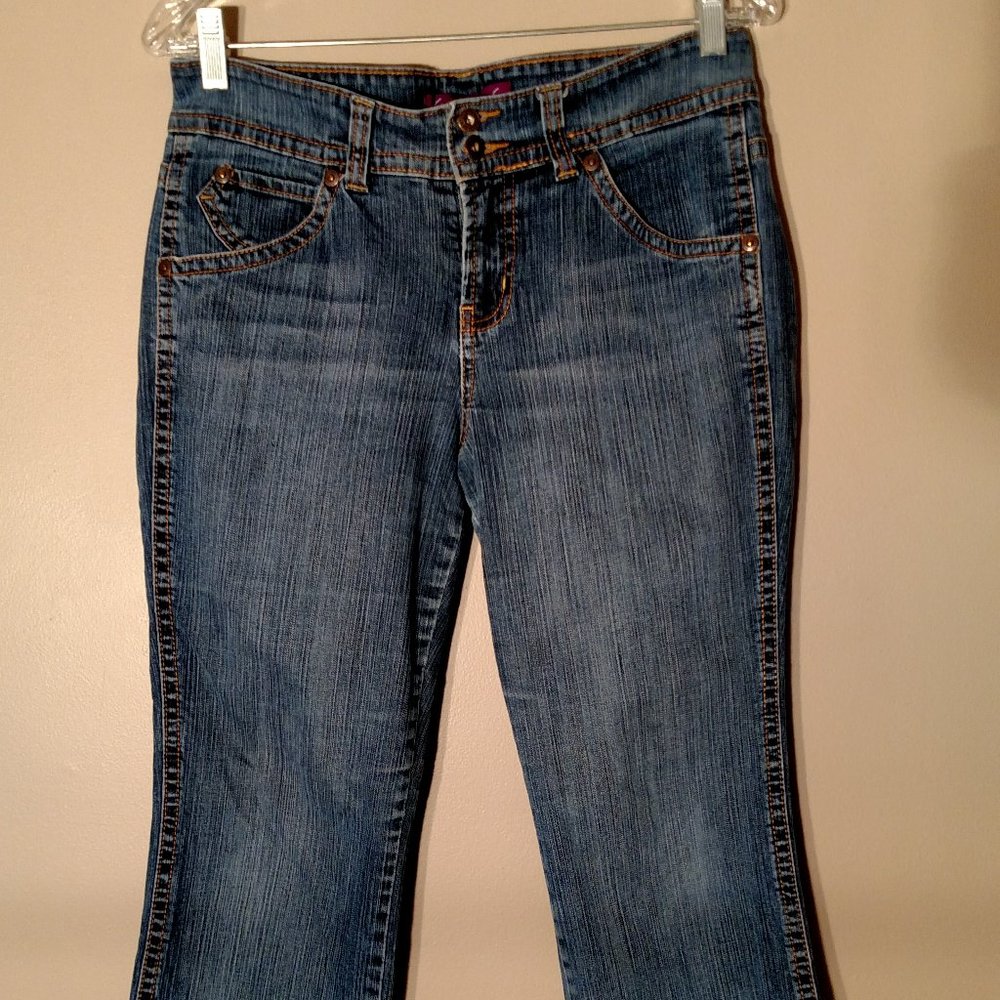 GLORIA VANDERBILT WOMEN BLUE JEANS - SIZE 8
